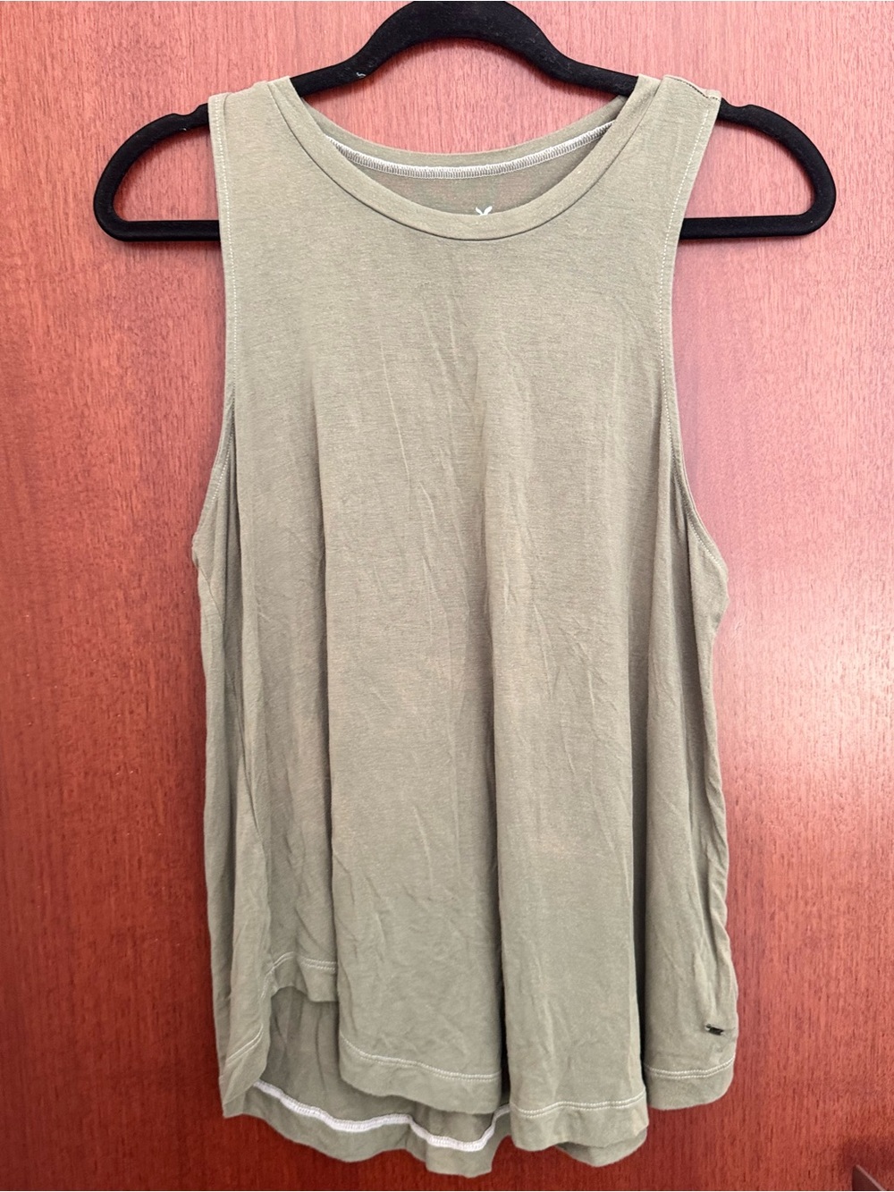 American Eagle Outfitters Olive Green Swing Tank